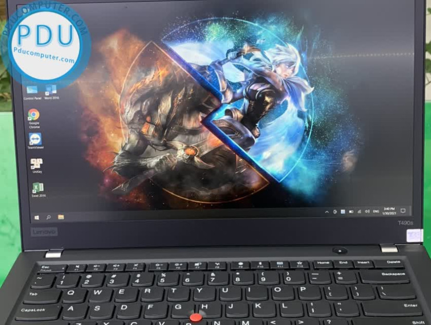 ngoài hình [NEW SEAL] Lenovo Thinkpad T490S 14 inch / Core i5 8265U / RAM 8GB / SSD 256GB / 14″ FHD