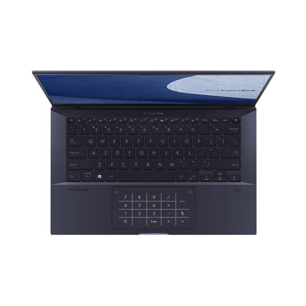 ngoài hình Laptop Asus ExpertBook B9450FA-BM0616R (i7 10510U/16GB RAM/1TB SSD/14 FHD/Win10/Đen)