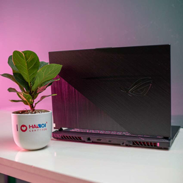 ngoài hình Laptop Asus Gaming ROG Strix G512-IHN281T (i7 10870H/8GB RAM/512GB SSD/15.6 FHD 144hz/GTX 1650Ti 4GB/Win10/Đen)