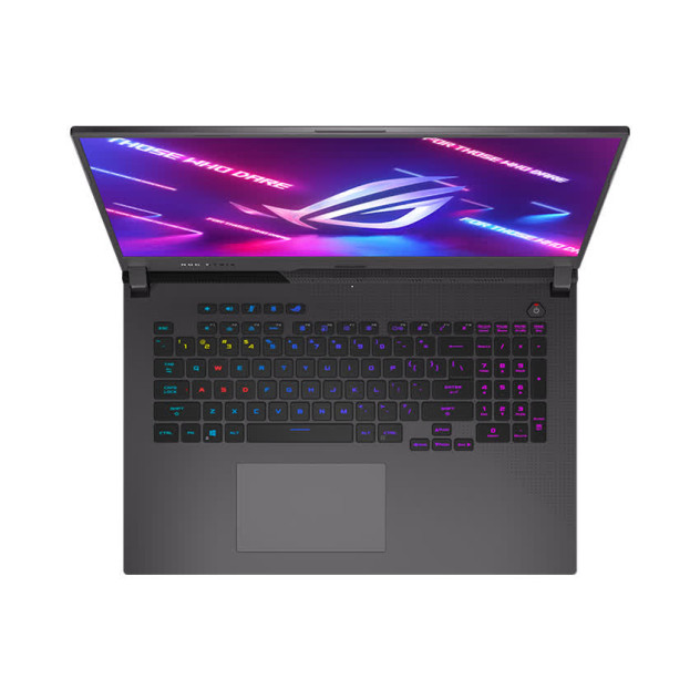 Nội quan Laptop Asus Gaming ROG Strix G713QR-HG072T (Ryzen 7 5800H/2*8GB RAM/1TB SSD/17.3 FHD/RTX 3070 8GB/Win10/Balo/Xám)