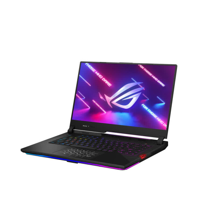 ngoài hình Laptop Asus Gaming ROG Strix Scar G533QR-HQ081T (Ryzen 7 5800H/2*8GB RAM/1TB SSD/15.6 FHD/RTX 3070 8GB/Win10/Balo/Chuột/Đen)