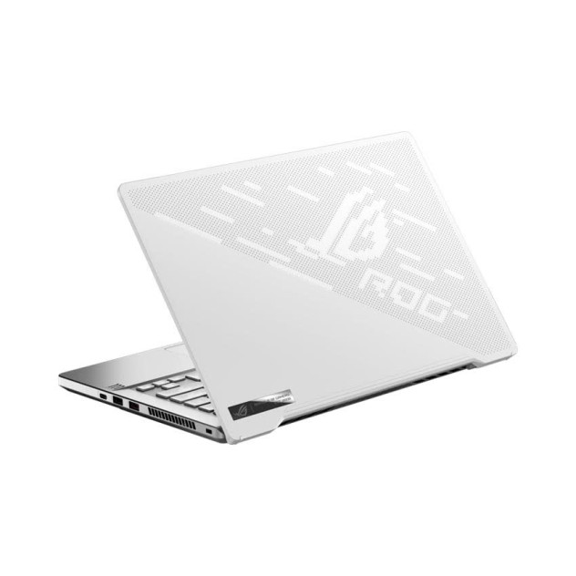 ngoài hình Laptop Asus Gaming ROG Zephyrus GA401IV-HA108T (R9 4900HS/16GB RAM/1TB SSD/14 WQHD/RTX 2060 6GB/Win10/Túi/Trắng)