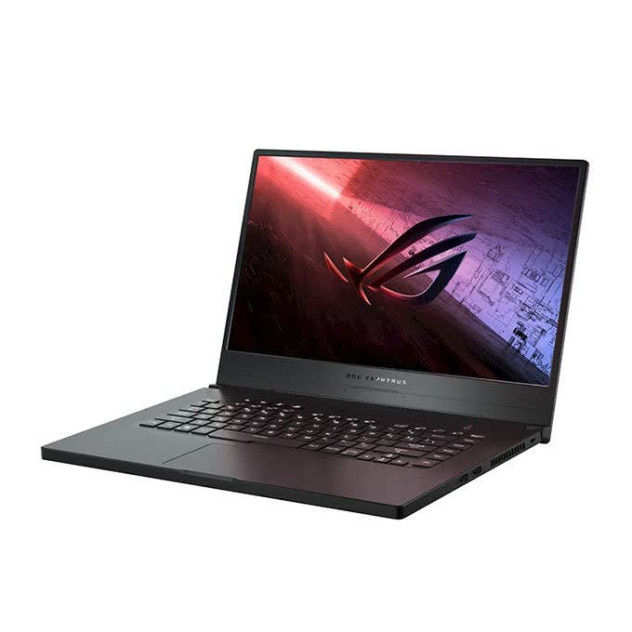 ngoài hình Laptop Asus Gaming ROG Zephyrus GA502IV-AZ079T (R7 4900HS/16GB RAM/512GB SSD/15.6 240Hz/RTX2060 6GB/Win10/Balo/Đen)