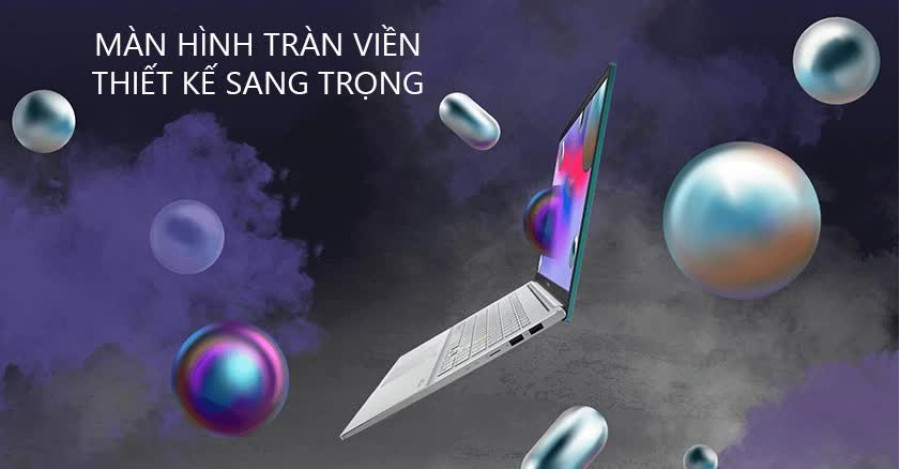 giới thiệu tổng quan Laptop Asus VivoBook S533EA-BQ018T (i5 1135G7/8GB RAM/512GB SSD/15.6 FHD/Win10/Đen)