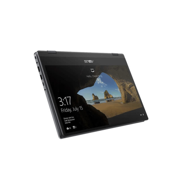 ngoài hình Laptop Asus VivoBook TP412FA-EC608T (i3 10110U/4GB RAM/512GB SSD/14 Touch FHD/Win10/Bút/Xám)