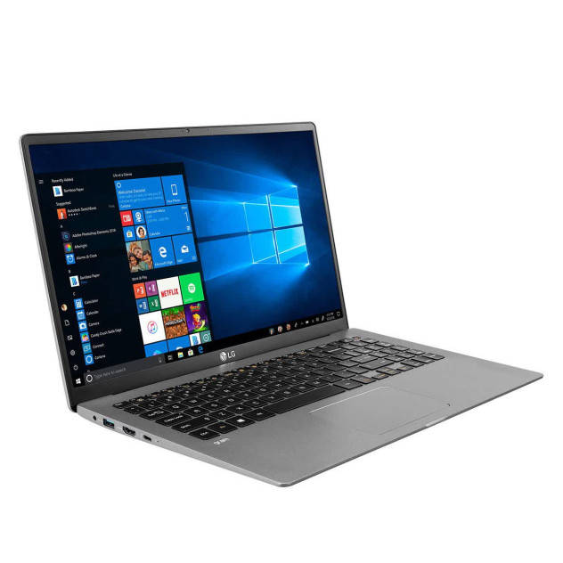 ngoài hình Laptop LG Gram 15Z90N-V.AR55A5 (i5 1035G7/8GB RAM/512GB SSD/15.6inch FHD/FP/Win10 Home/Xám Bạc) (model 2020)