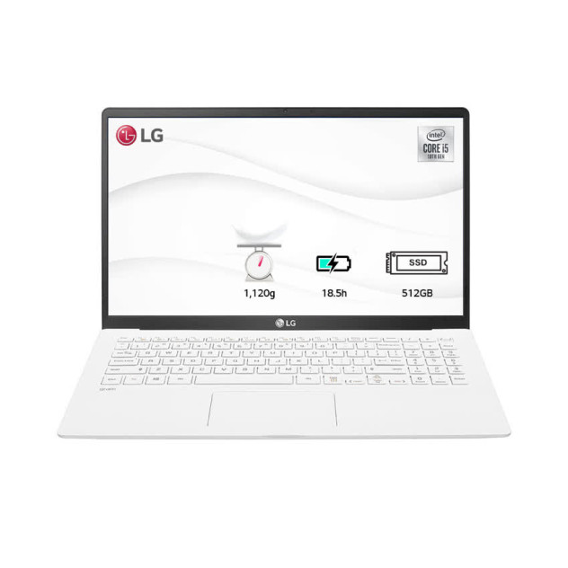 giới thiệu tổng quan Laptop LG Gram 15ZD90N-V.AX56A5 (i5 1035G7/8GB RAM/512GBSSD/15.6 inch FHD/FP/Trắng) (model 2020)