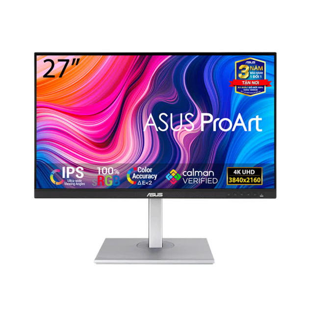 giới thiệu tổng quan Màn hình Asus ProArt PA279CV (27inch/4k/IPS/60hz/5ms/HDMI+DP+USB-C+Audio/Loa)