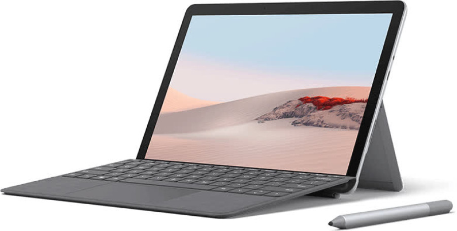 ngoài hình Microsoft Surface Go 2 (Intel Core M3/8GB RAM/128GB SSD/10.5" Cảm ứng/Win10/LTE/Đen)