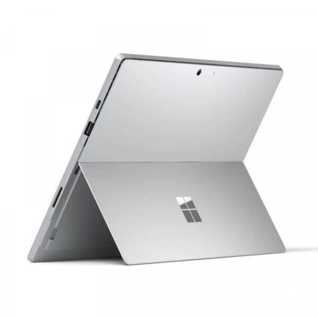 ngoài hình Microsoft Surface Pro 7 (QWT-00001)(i3 1005/4GB RAM/128GB SSD/12.3" Cảm ứng/Keyboard/Win10/Bạc)