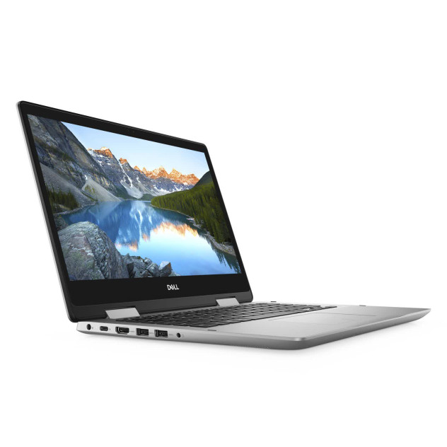 ngoài hình Laptop Dell Inspiron 5491 (N4TI5024W) (i5 10210U/8GB Ram/512GBSSD/ 14.0FHD Touch/MX230 2G/FP/Win10/Bạc)