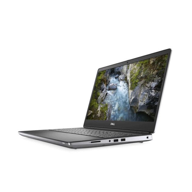 ngoài hình Laptop Dell Workstation Mobile Precision 7550 (01MTXT755010850.01) (i7 10850H/16GB RAM/512GB SSD/Quadro RTX4000 8G/15.6 inch FHD 500nits/Ubuntu/Xám)
