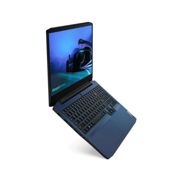 ngoài hình Laptop Lenovo Gaming 3-15IMH05 (81Y4006TVN) (i5 10300H/8GB RAM/512GB SSD/15.6 FHD/GTX1650 4G/Win/Xanh)