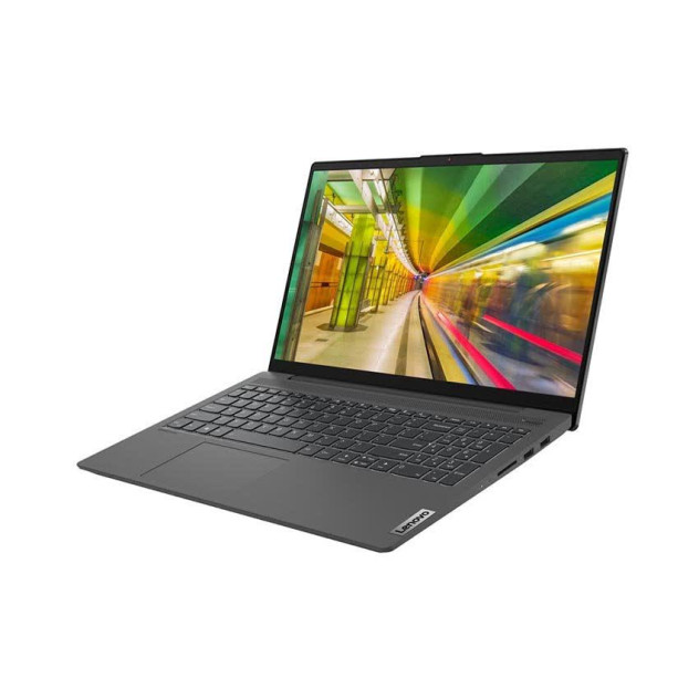 ngoài hình Laptop Lenovo IdeaPad 5-15IIL05 (81YK004VVN) i5 1035G1/8GB RAM/256GB SSD/15.6 FHD/MX330 2Gb/Win/Xám)