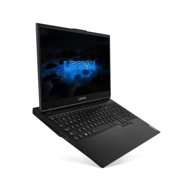 ngoài hình Laptop Lenovo Legion 5-15ARH05 (82B500GUVN) (R5 4600H/8GB RAM/512GB SSD/15.6 FHD/GTX1650Ti 4G/Win/Đen