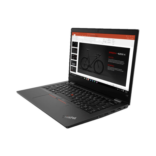 ngoài hình Laptop Lenovo Thinkpad L13 (20R30025VA) (i7 10510U/8GB RAM/256GB SSD/13.3 FHD/Dos/Đen)