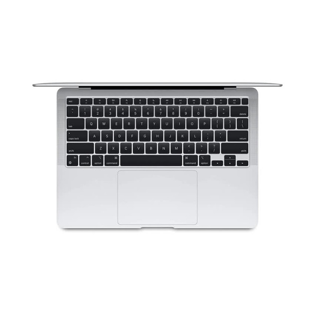 ngoài hình Apple Macbook Air 13 (MGN93SA/A) (Apple M1/8GB RAM/256GB SSD/13.3 inch IPS/Mac OS/Bạc) (NEW)