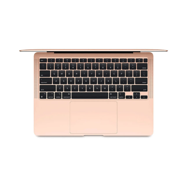 ngoài hình Apple Macbook Air 13 (MGNE3SA/A) (Apple M1/8GB RAM/512GB SSD/13.3 inch IPS/Mac OS/Vàng) (NEW)