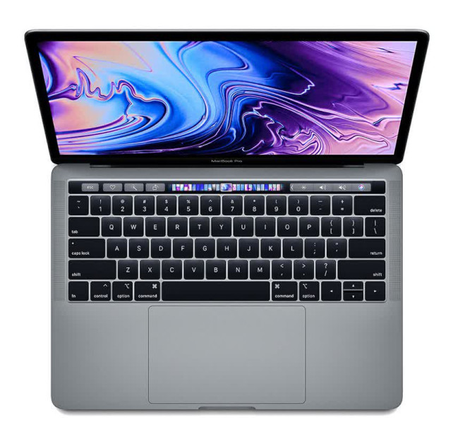 ngoài hình Apple Macbook Pro 13 Touchbar (MWP42) (i5 2.0Ghz/16GB RAM/512GB SSD/13.3inch IPS/Mac OS/Xám) (2020)