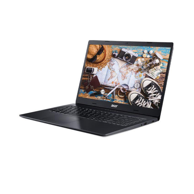 ngoài hình Laptop Acer Aspire 3 A315-55G-504M (NX.HNSSV.006) ( i5 10210U/4GBRAM/512GB SSD/MX230 2G/15.6 inch FHD/ Win 10/Đen)