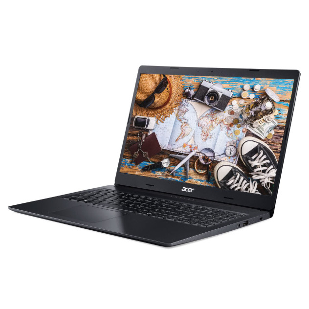 ngoài hình Laptop Acer Aspire 3 A315-56-37DV (NX.HS5SV.001) (i3 1005G1/4GB RAM/256GB SSD/15.6 inch FHD/Win 10/Đen)