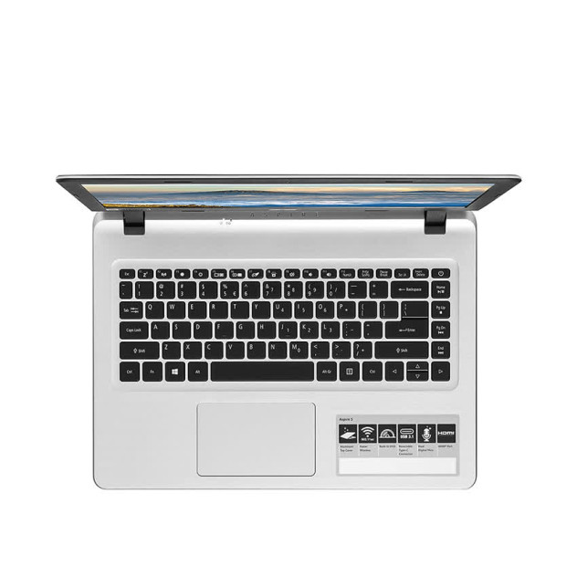 ngoài hình Laptop Acer Aspire 5 (A514 51-525E NX.H6VSV.002) (i5 8265U/4GB RAM/1TB HDD/14 inch FHD/Dos)