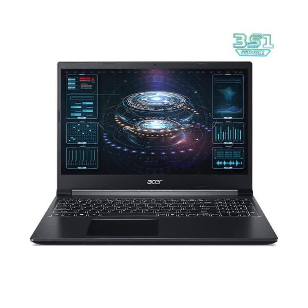 giới thiệu tổng quan Laptop Acer Gaming Aspire 7 A715-41G-R150 (NH.Q8SSV.004) (Ryzen 7 3750H/8GB RAM/512GB SSD/ GTX1650Ti 4G DDR6/15.6 inch FHD IPS/Win10/Đen)
