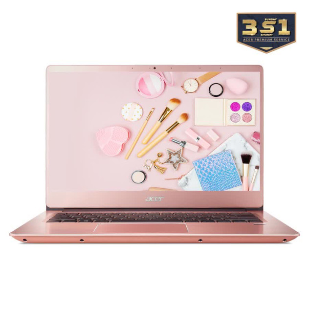 giới thiệu tổng quan Laptop Acer Swift 3 SF314-57-54B2 (NX.HJKSV.001) (i5 1035G1/8GB RAM/512GB SSD/14 inch FHD/Win 10/1.19kg/Hồng)