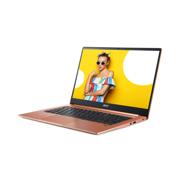 Nội quan Laptop Acer Swift 3 SF314-59-5178 (NX.A0RSV.001) (i5-1135G7/8GB RAM/512GB SSD/14.0 inch FHD IPS/Win10/Vàng Hồng)