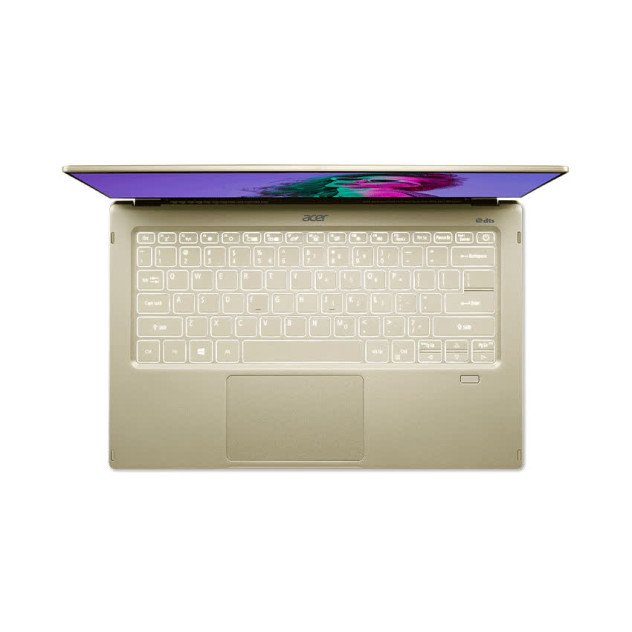 Nội quan Laptop Acer Swift 5 SF514-55T-51NZ (NX.HX9SV.002) (i5 1135G7/8GB RAM/512GB SSD/14.0 inch FHD Touch/Win10/Vàng) (2020)