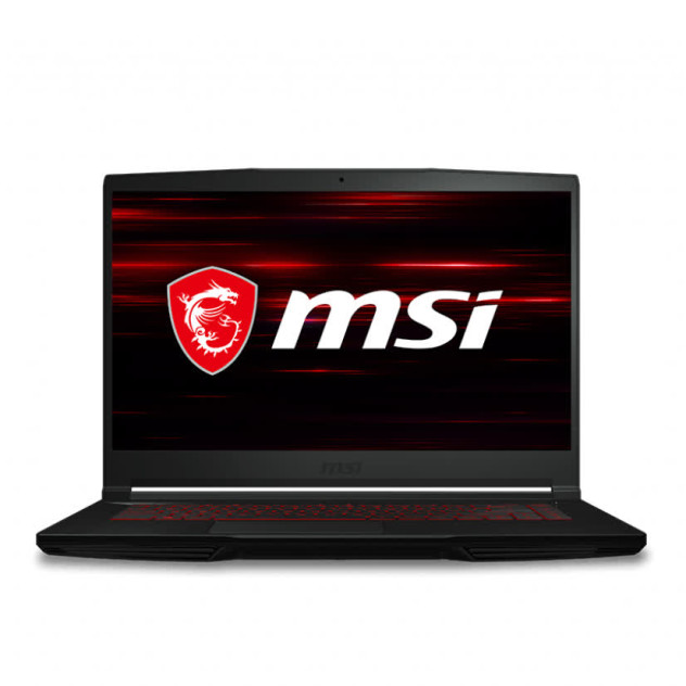 ngoài hình Laptop MSI Gaming GF63 Thin 10SCXR (074VN) (i7 10750H/ 8GB RAM/512GB SSD/GTX1650 4G MaxQ/15.6 inch FHD/Win 10)