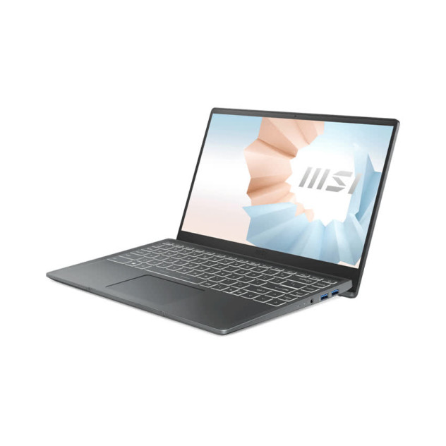 Nội quan Laptop MSI Modern 14 B11M-073VN (i7 1165G7/8GB RAM/512GB SSD/14.0inch FHD/ Win10/Xám) (2020)