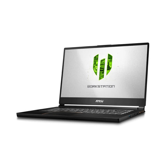 ngoài hình Laptop Workstation MSI WS65 (i7-9750H/32GB DDR4/1TB SSD/Quadro RTX 5000/15.6 inch UHD/Win 10)