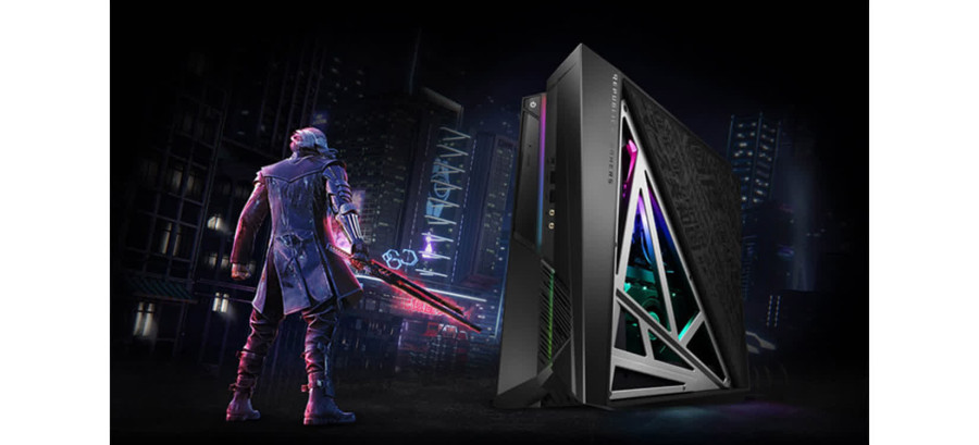 ngoài hình PC Asus ROG Huracan G21CN (i5-9400F/8GB RAM/256GB SSD/RTX2060/Win 10) (G21CN-D-VN001T)