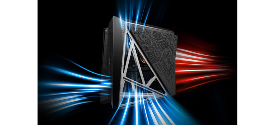 Nội quan PC Asus ROG Huracan G21CN (i5-9400F/8GB RAM/256GB SSD/RTX2060/Win 10) (G21CN-D-VN001T)