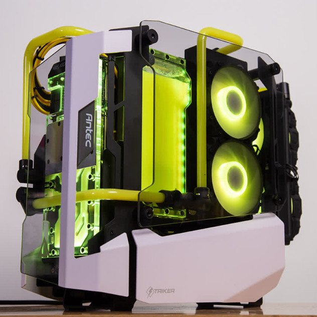PC ENTHUSIAST GAMING LIMITED 005 (I9 10900K/Z490/64GB RAM/500GB SSD/RTX2080TI/850W/WATERCOOLING EK/RGB)