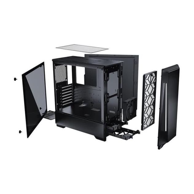 ngoài hình PC GAMING FALCON 020 (I7 10700/B460/16GB RAM/250GB SSD/RTX 2060 SUPER/650W/Tản EK-AIO 240/RGB)