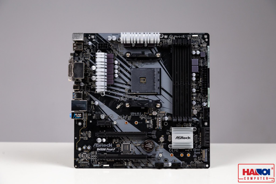 Nội quan PC GAMING SHARK 039 (R5 3500/B450/8GB RAM/RX570/500W/RGB)