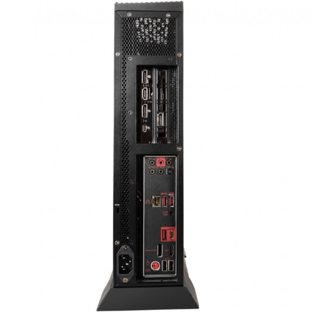 ngoài hình PC MSI Trident X Plus (i7-9700K/16GB (2x8GB) RAM/256GB SSD + 1TB HDD/RTX 2080) (9SE-256XVN)