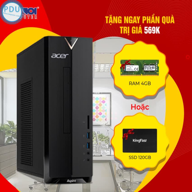giới thiệu tổng quan PC Acer Aspire XC-830 (Celeron J4005/4GB RAM/500GB HDD/WL+BT/K+M/Endless) (DT.B9XSV.001)