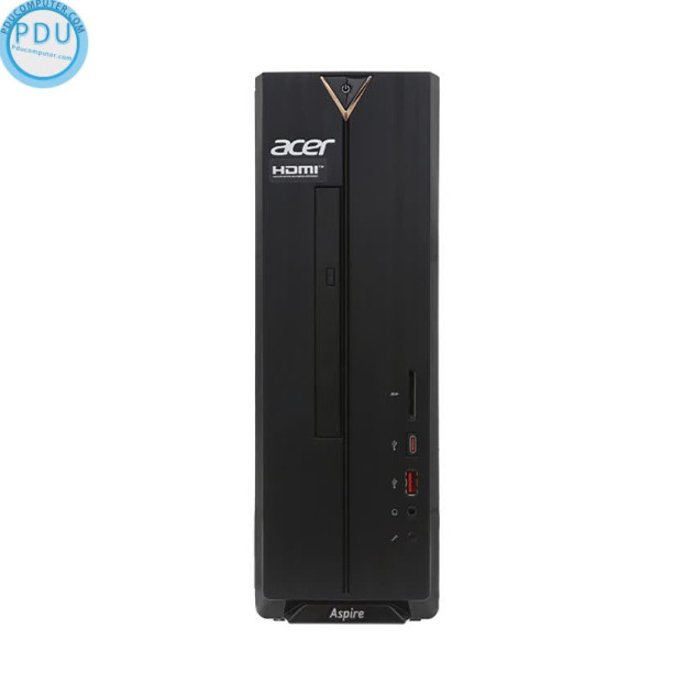 ngoài hình PC Acer Aspire XC-885 (Pentium G5420/4G RAM/1TB HDD/DVDRW/WL/K+M/Linux) (DT.BAQSV.032)