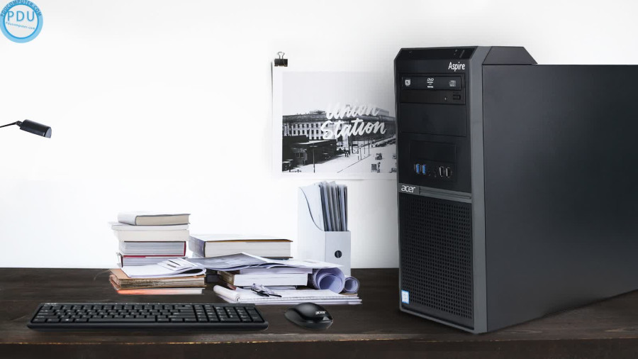 ngoài hình PC Acer M230 (i5-8400/4GB RAM/1TB HDD/K+M/Endless OS) (UX.VQVSI.145)