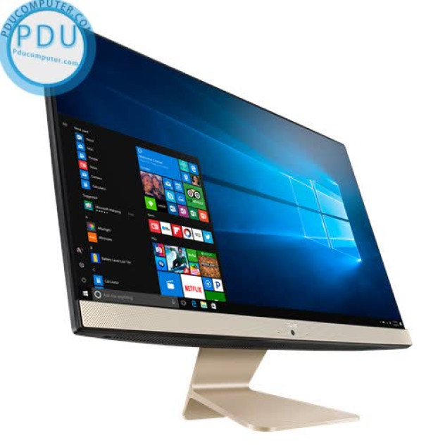 giới thiệu tổng quan PC Asus All in One V241F i3-8145U/4GB RAM/1TB HDD/23.8FHD/CAM/WL/K+M/Win10 (V241FAK-BA113T)