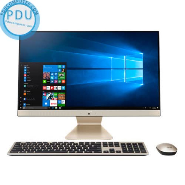 Nội quan PC Asus All in One V241F (i3-8145U/4GB RAM/1TB HDD/23.8FHD/Touch/CAM/WL+BT/K+M/Win10) (V241FAT-BA040T)