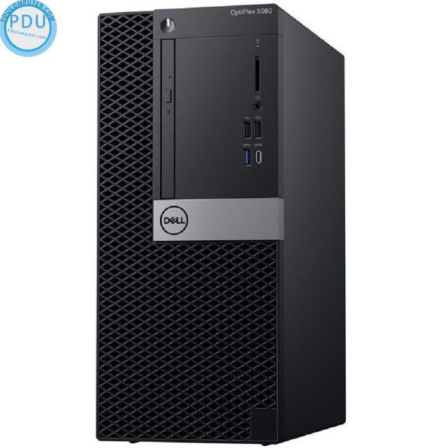 ngoài hình PC Dell OptiPlex 5060 Tower (i5-8500/4GB RAM/1TB HDD/DVDRW/K+M/Fedora) (70186850)