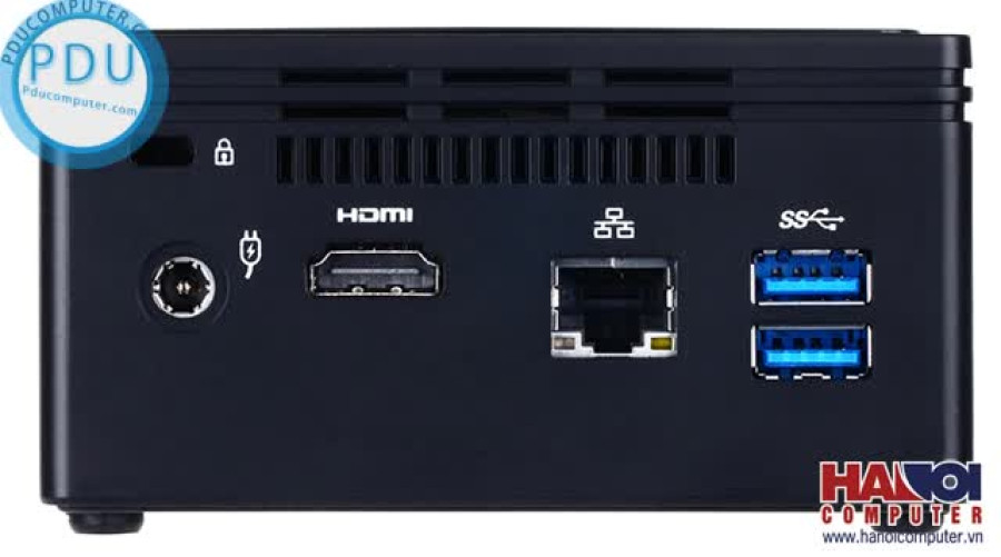ngoài hình PC Gigabyte Brix Celeron J3160 (Mini-PC Barebone) (GB-BACE-3160)
