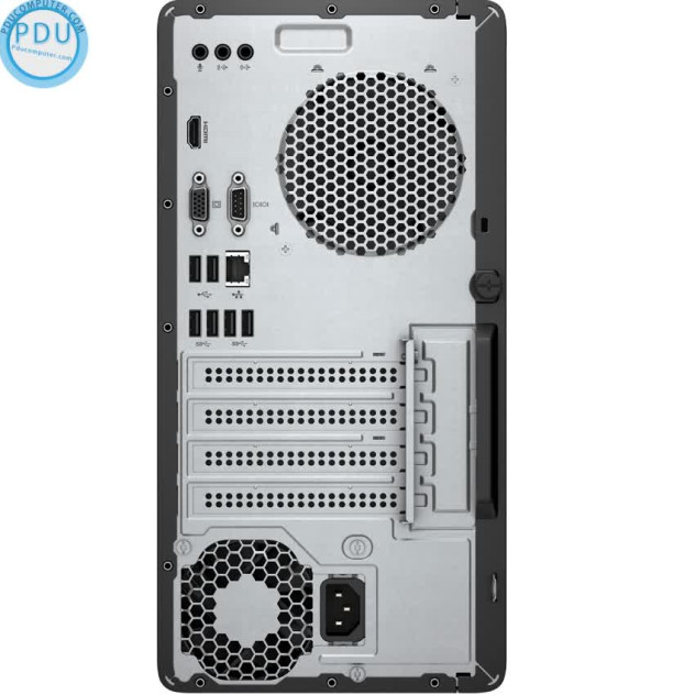 ngoài hình PC HP 280 G4 Microtower (i3-9100/4GB RAM/1TB HDD/DVDRW/K+M/DOS) (7HX88PA)