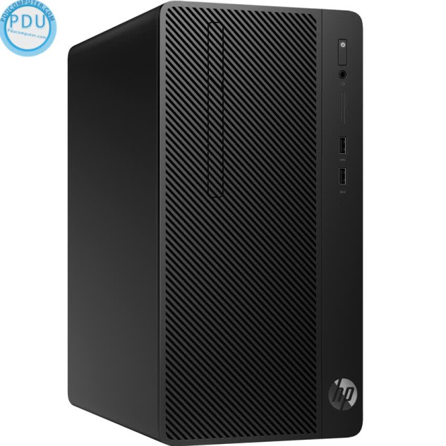 ngoài hình PC HP 280 G4 MT (i5-9400/4GB RAM/1TB HDD/R7 430 2GB/DVDRW/K+M/ĐEN/DOS) (7AH84PA)