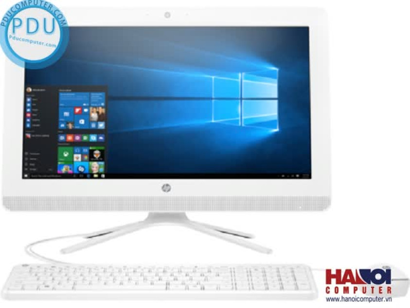giới thiệu tổng quan PC HP All in One 20-c403d (Pentium J5005/4GB RAM/1TB HDD/19.5 inch FHD/DVDRW/K+M/WL/Win 10) (3JU96AA)