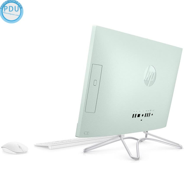 ngoài hình PC HP All In One 22-df0131d (i3-10100T/4GB RAM/256GB SSD/21.5 inch FHD/DVDRW/K+M/Win 10) (180N4AA)